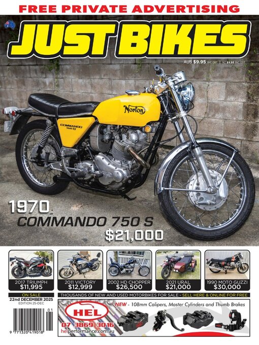 Title details for Just Bikes by JUST AUTO Classifieds Pty Ltd - Available